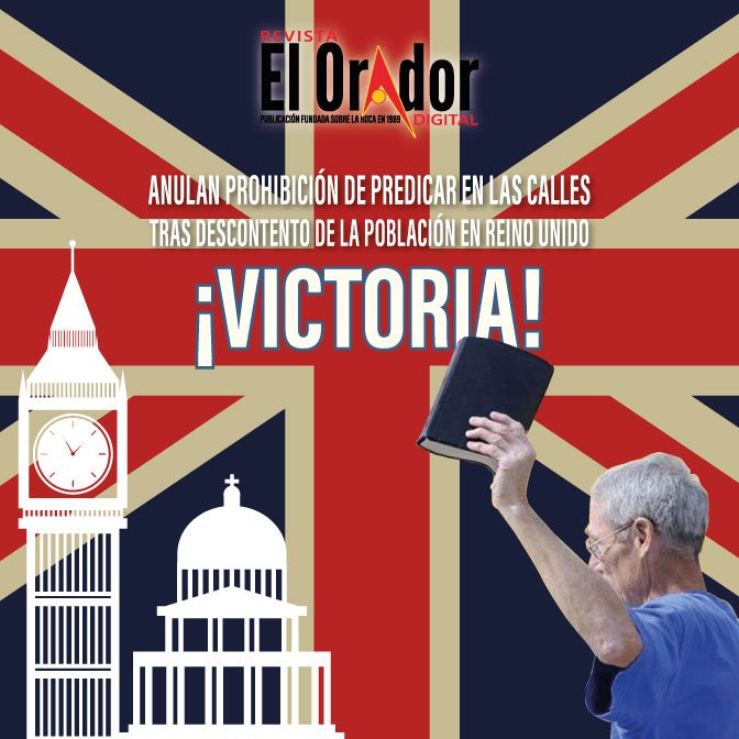 VICTORIA! PERMITEN PREDICA CALLEJERA