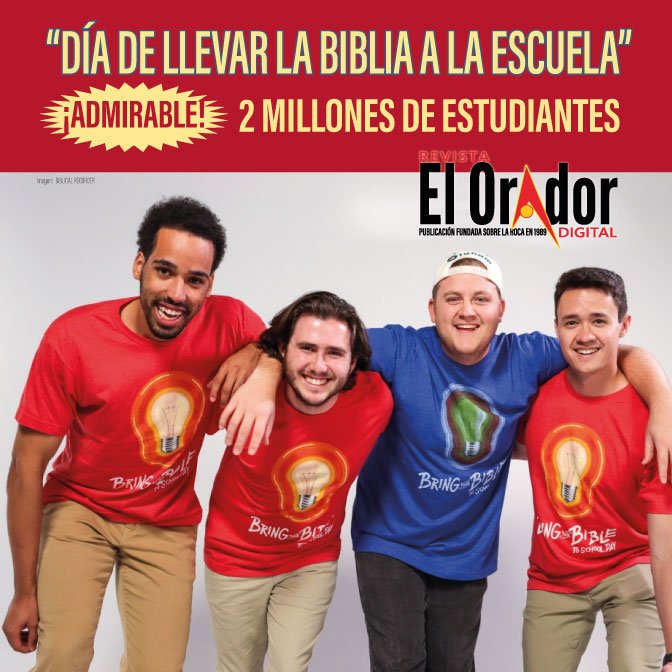 Día de llevar la Biblia al colegio